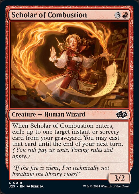 Scholar of Combustion [Foil]