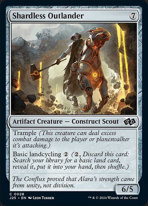 Shardless Outlander [Foil]