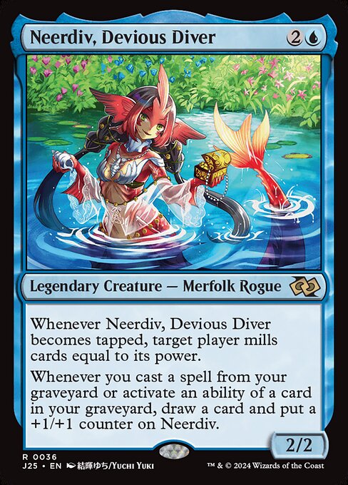 Neerdiv, Devious Diver [Foil]