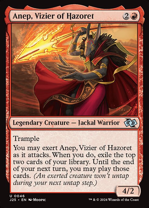 Anep, Vizier of Hazoret [Foil]