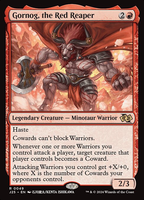 Gornog, the Red Reaper [Foil]