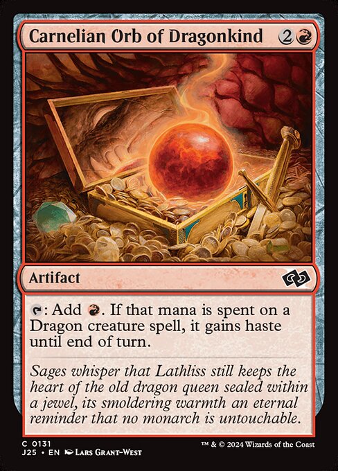 Carnelian Orb of Dragonkind [Foil]