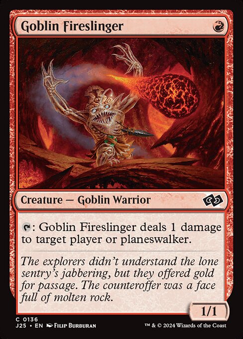 Goblin Fireslinger [Foil]