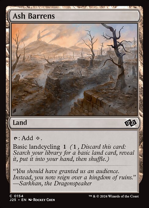Ash Barrens [Foil]
