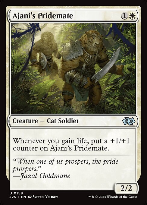 Ajani's Pridemate [Foil]