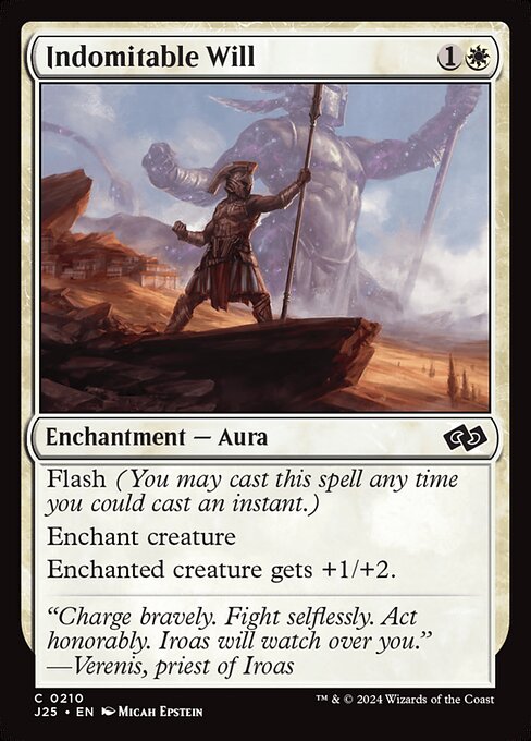 Indomitable Will [Foil]