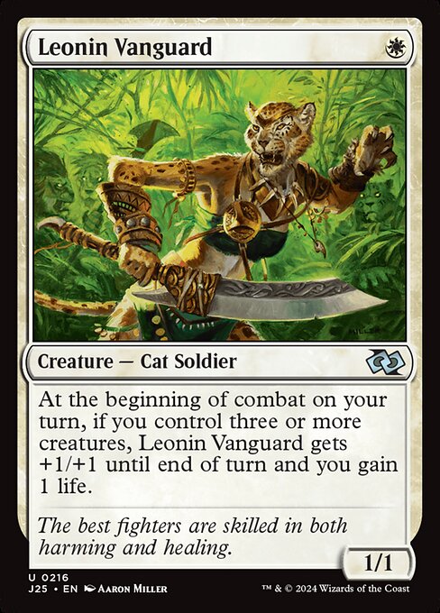 Leonin Vanguard [Foil]