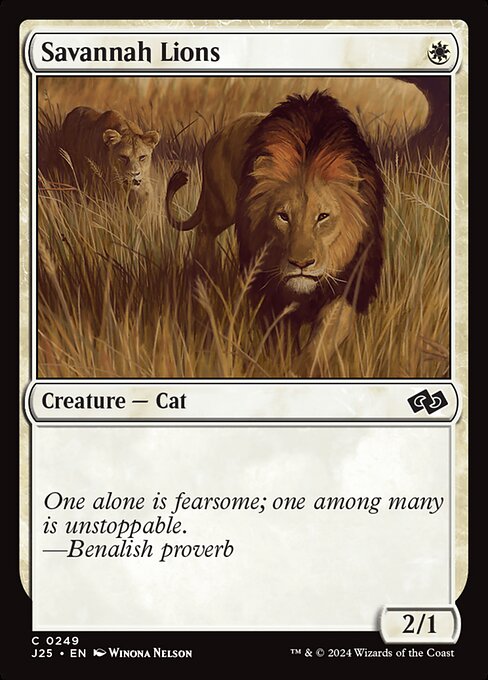 Savannah Lions [Foil]