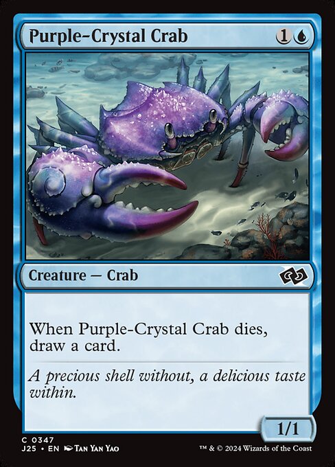 Purple-Crystal Crab [Foil]