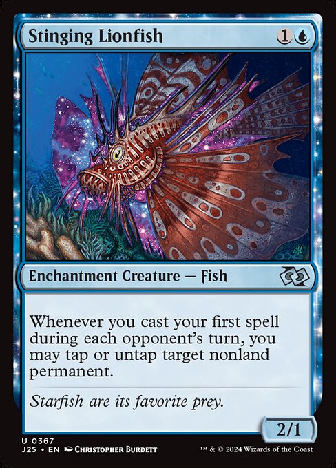 Stinging Lionfish [Foil]