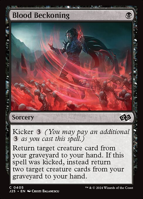Blood Beckoning [Foil]