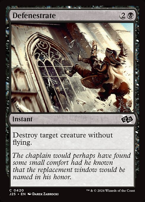 Defenestrate [Foil]