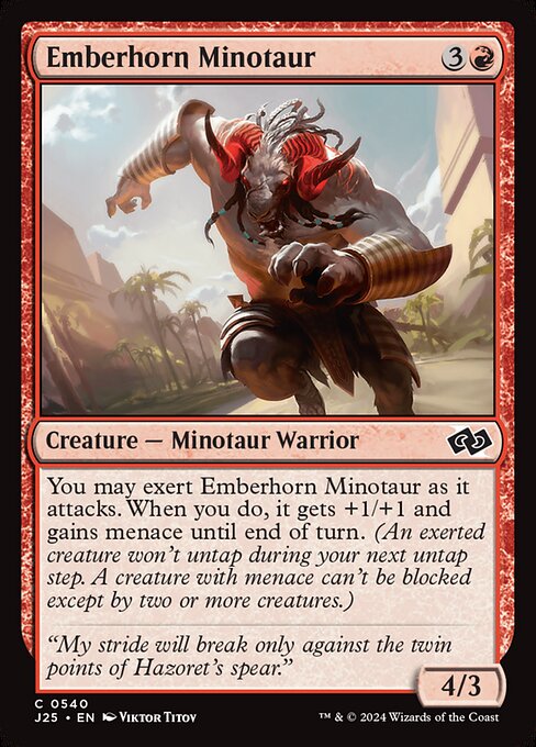 Emberhorn Minotaur [Foil]