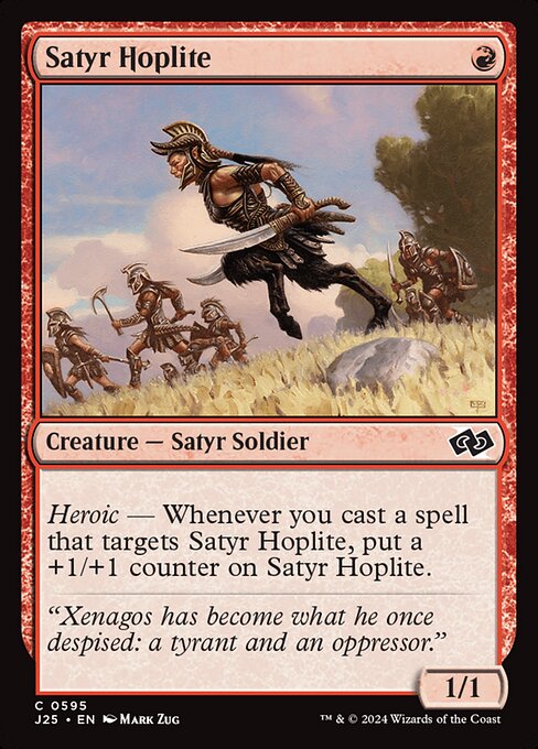 Satyr Hoplite [Foil]