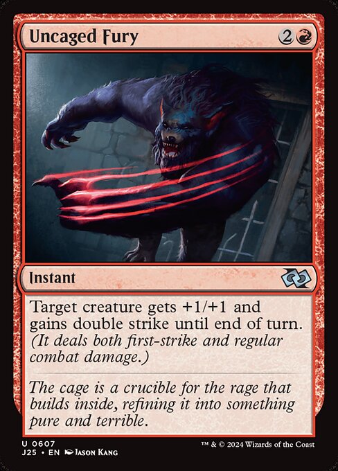 Uncaged Fury [Foil]