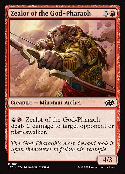 Zealot of the God-Pharaoh [Foil]