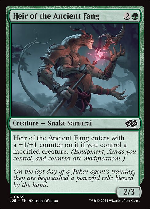 Heir of the Ancient Fang [Foil]