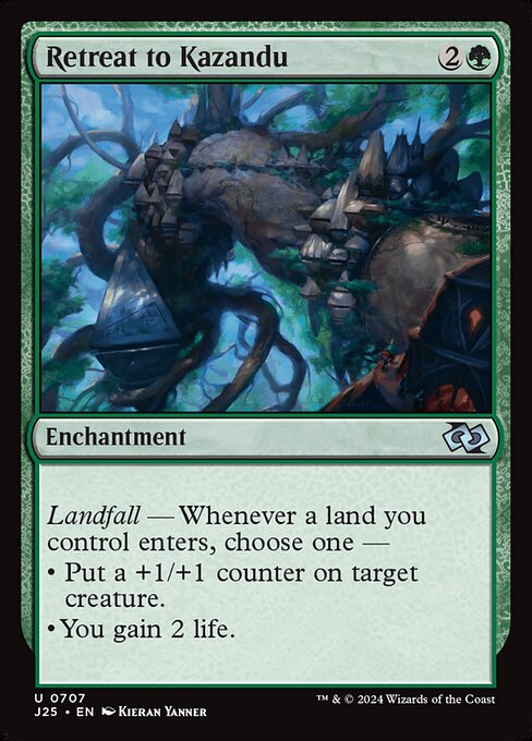Retreat to Kazandu [Foil]