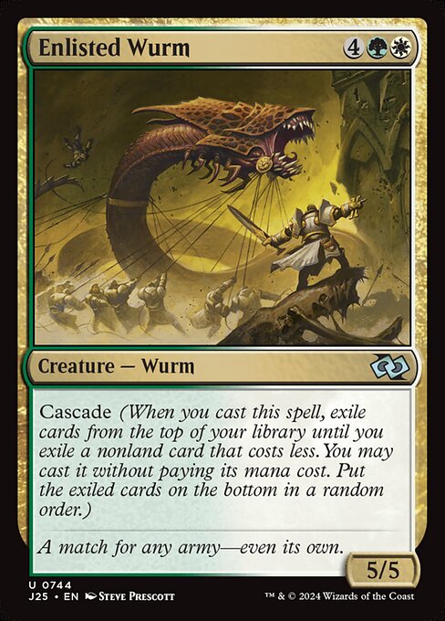 Enlisted Wurm [Foil]
