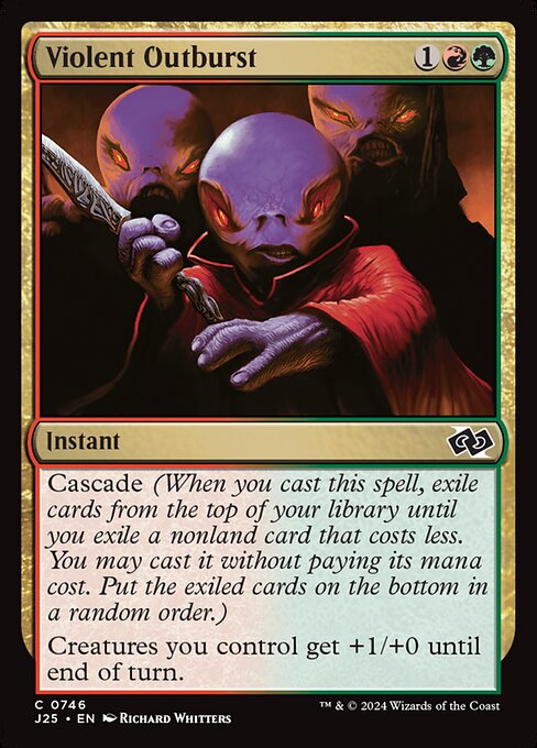 Violent Outburst [Foil]
