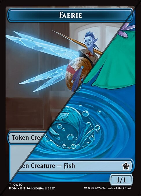 Faerie Token  // Fish Token TFDN 