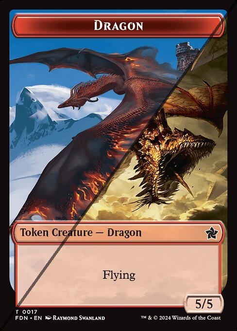 Dragon Token  // Dragon Token TFDN  [Foil]