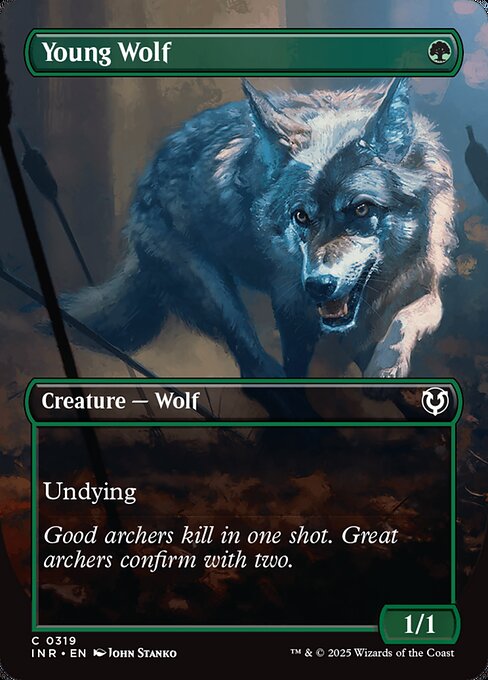 Young Wolf [Borderless Foil]
