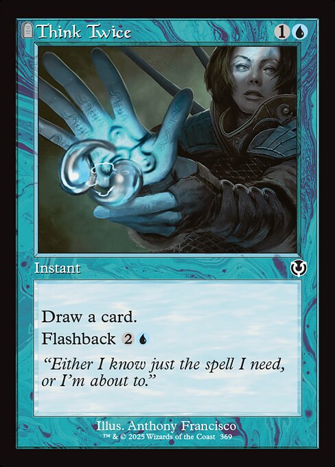 Think Twice [Retro Frame Foil]