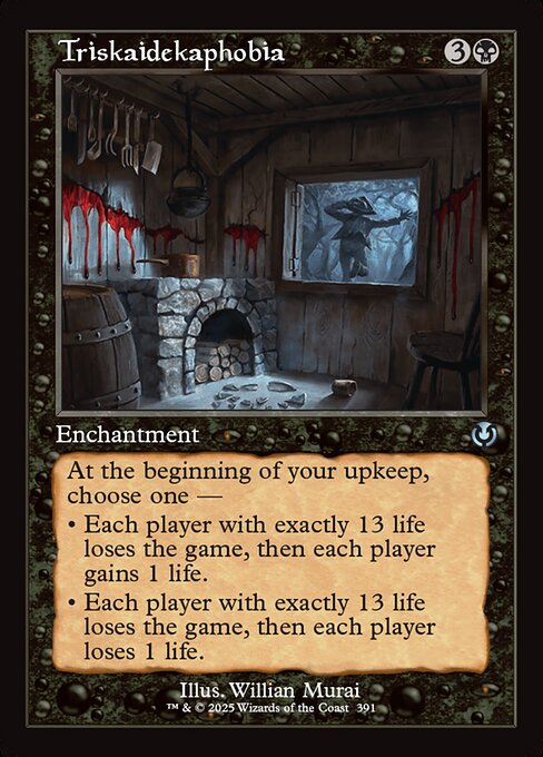 Triskaidekaphobia [Retro Frame Foil]