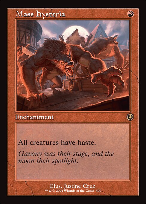 Mass Hysteria [Retro Frame Foil]