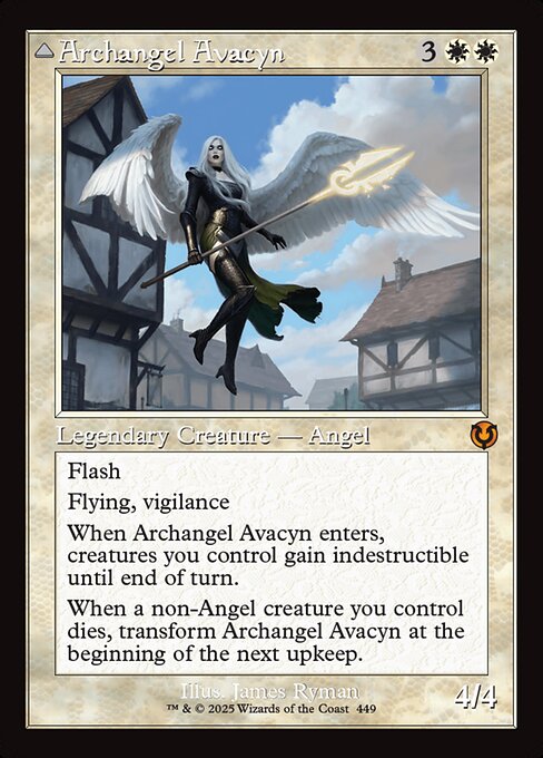 Archangel Avacyn // Avacyn, the Purifier [Retro Frame]