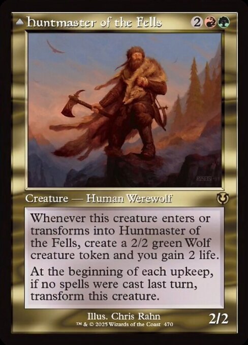Huntmaster of the Fells // Ravager of the Fells [Retro Frame]