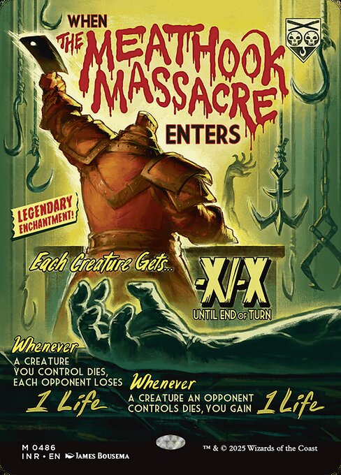 The Meathook Massacre [Borderless Showcase Foil]