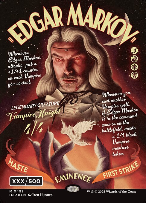 Edgar Markov [Serialized Foil]