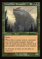 Craterhoof Behemoth [Retro Frame]