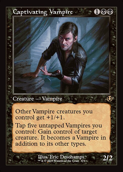 Captivating Vampire [Retro Frame]