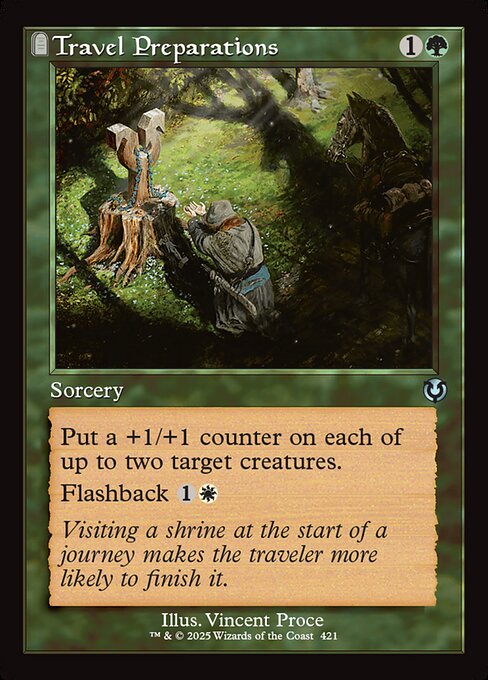 Travel Preparations [Retro Frame Foil]