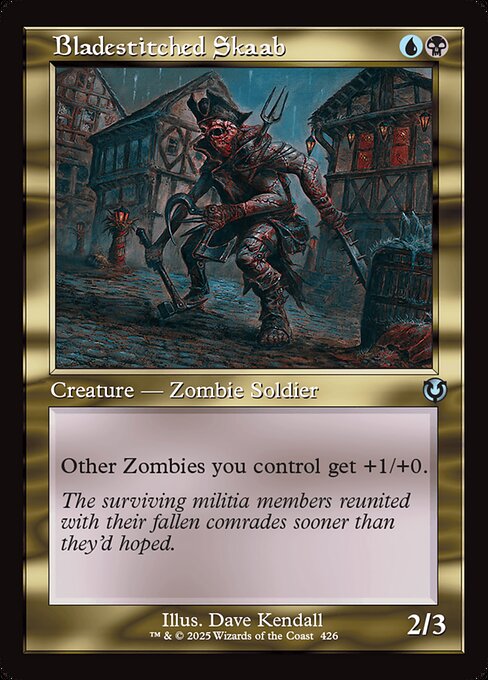 Bladestitched Skaab [Retro Frame Foil]