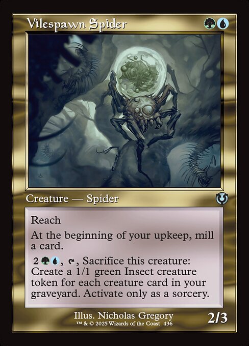 Vilespawn Spider [Retro Frame Foil]