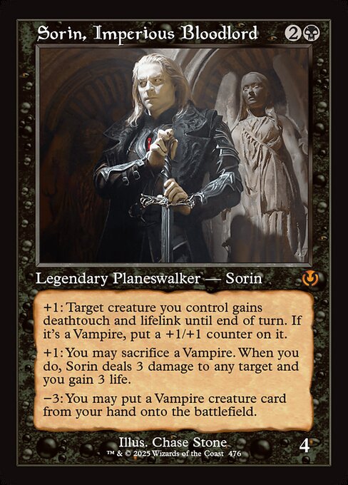 Sorin, Imperious Bloodlord [Retro Frame]