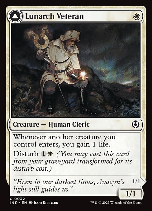 Lunarch Veteran // Luminous Phantom [Foil]