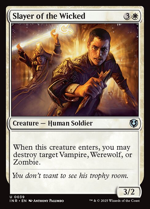 Slayer of the Wicked [Foil]