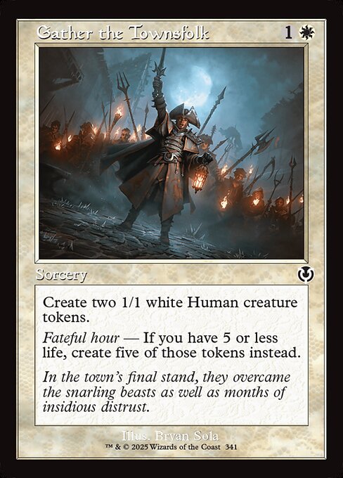 Gather the Townsfolk [Retro Frame Foil]