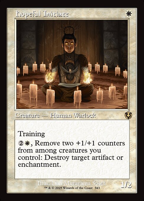 Hopeful Initiate [Retro Frame]
