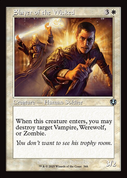Slayer of the Wicked [Retro Frame Foil]
