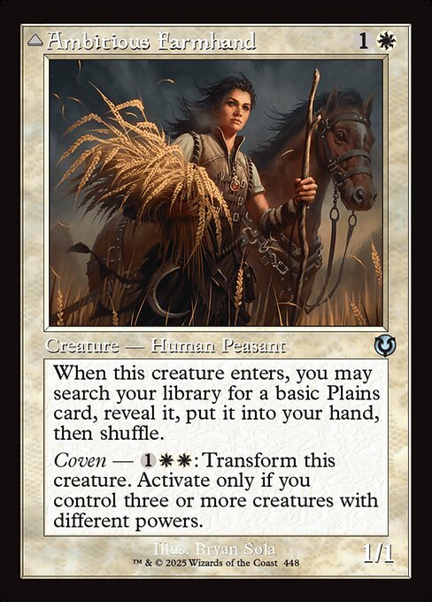 Ambitious Farmhand // Seasoned Cathar [Retro Frame Foil]