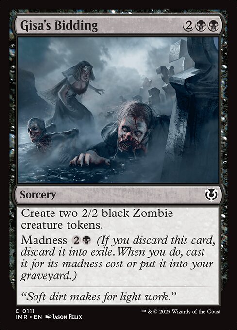 Gisa's Bidding [Foil]
