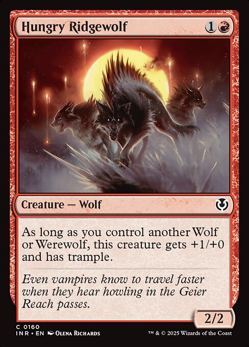 Hungry Ridgewolf [Foil]