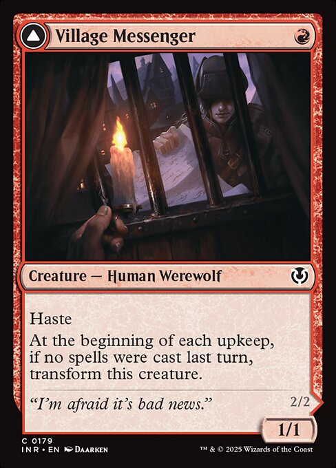 Village Messenger // Moonrise Intruder [Foil]