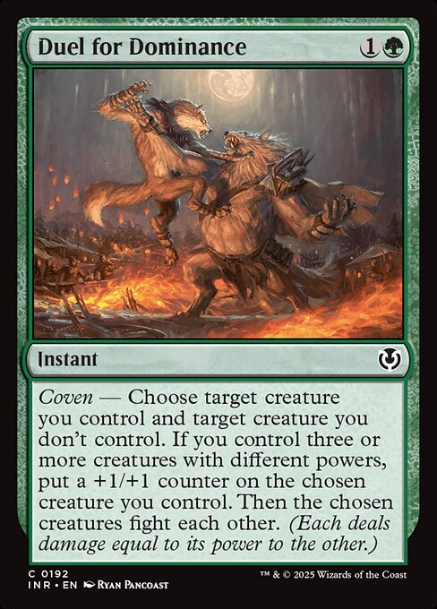 Duel for Dominance [Foil]